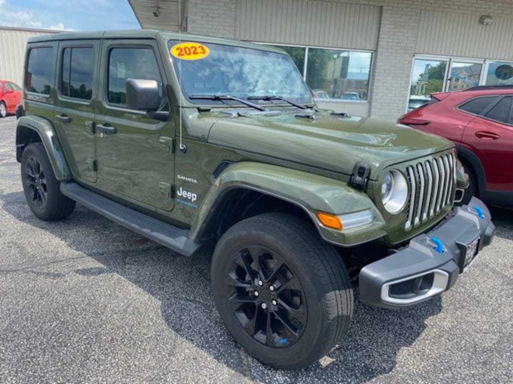 Used 2023 Jeep Wrangler Sahara 4xe SUV