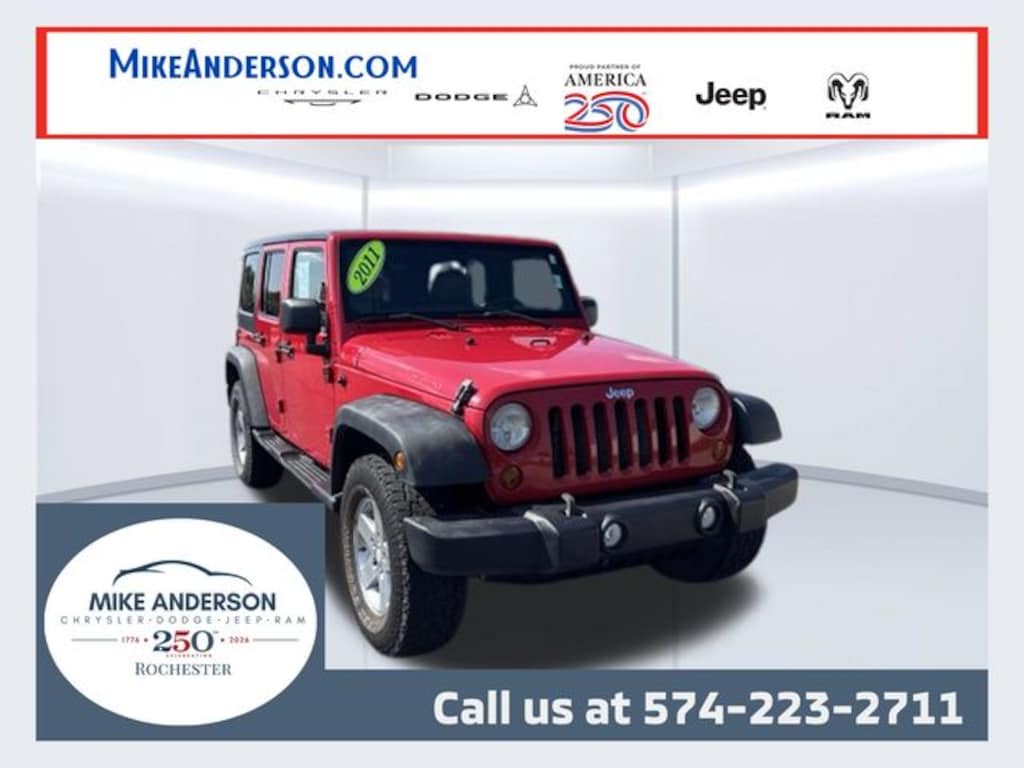 Used 2011 Jeep Wrangler Unlimited Rubicon SUV