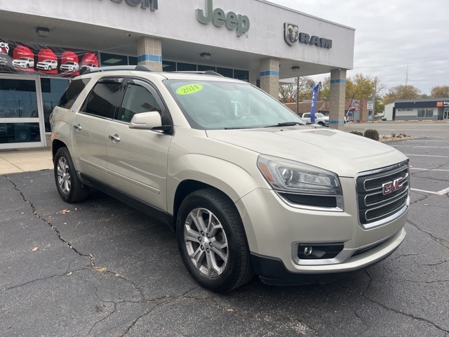 Used 2014 GMC Acadia SLT1 with VIN 1GKKVRKD2EJ306010 for sale in Rochester, IN