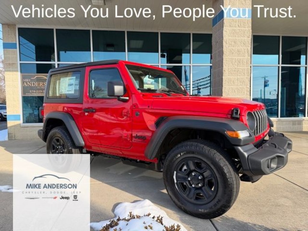 New 2026 Jeep Wrangler 2-DOOR SPORT Sport Utility