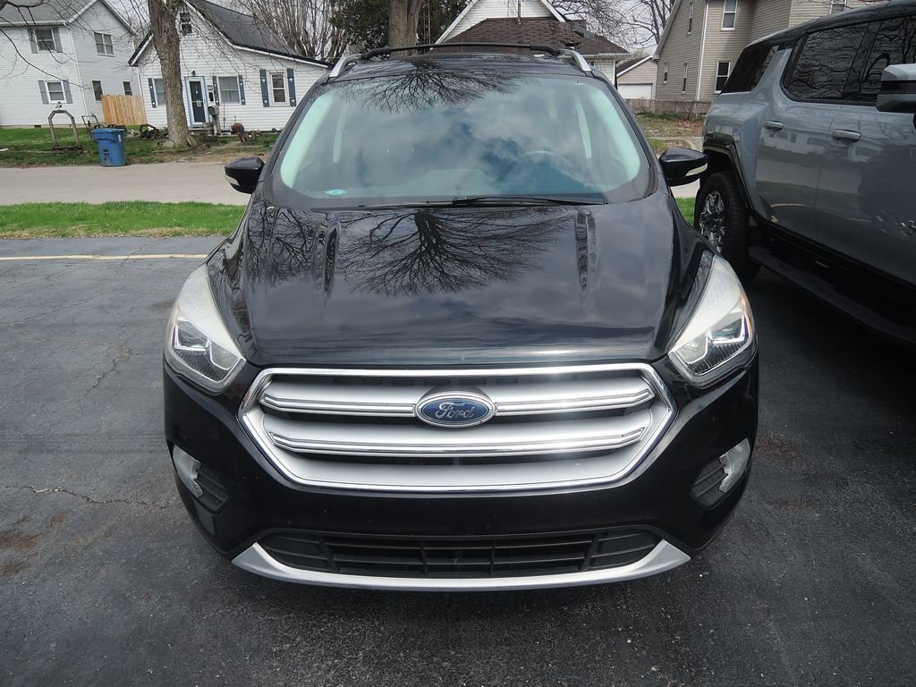 Used 2017 Ford Escape Titanium with VIN 1FMCU0J90HUE57129 for sale in Gas City, IN