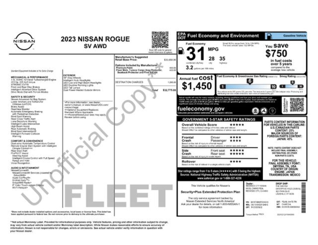 Used 2023 Nissan Rogue SV SUV