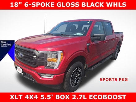2022 Ford F-150 XLT XLT 4WD SuperCrew 5.5 Box