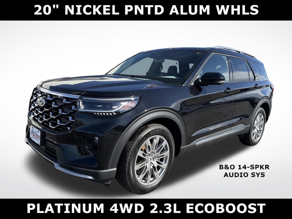 Certified 2025 Ford Explorer Platinum Platinum 4WD