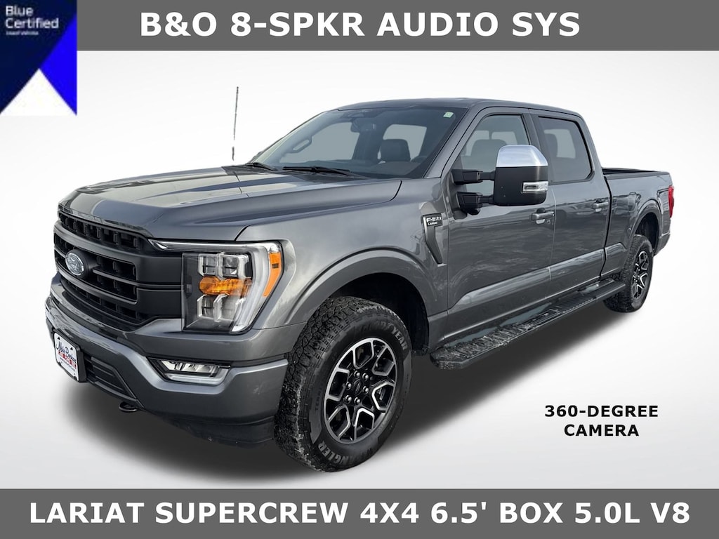 Certified 2022 Ford F-150 LARIAT LARIAT 4WD SuperCrew 5.5 Box
