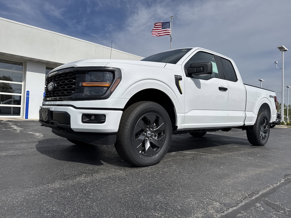 New 2025 Ford F-150 STX STX 4WD SuperCab 6.5 Box