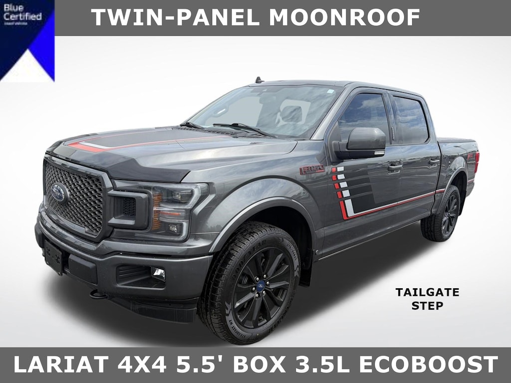 Certified 2019 Ford F-150 LARIAT LARIAT 4WD SuperCrew 5.5 Box