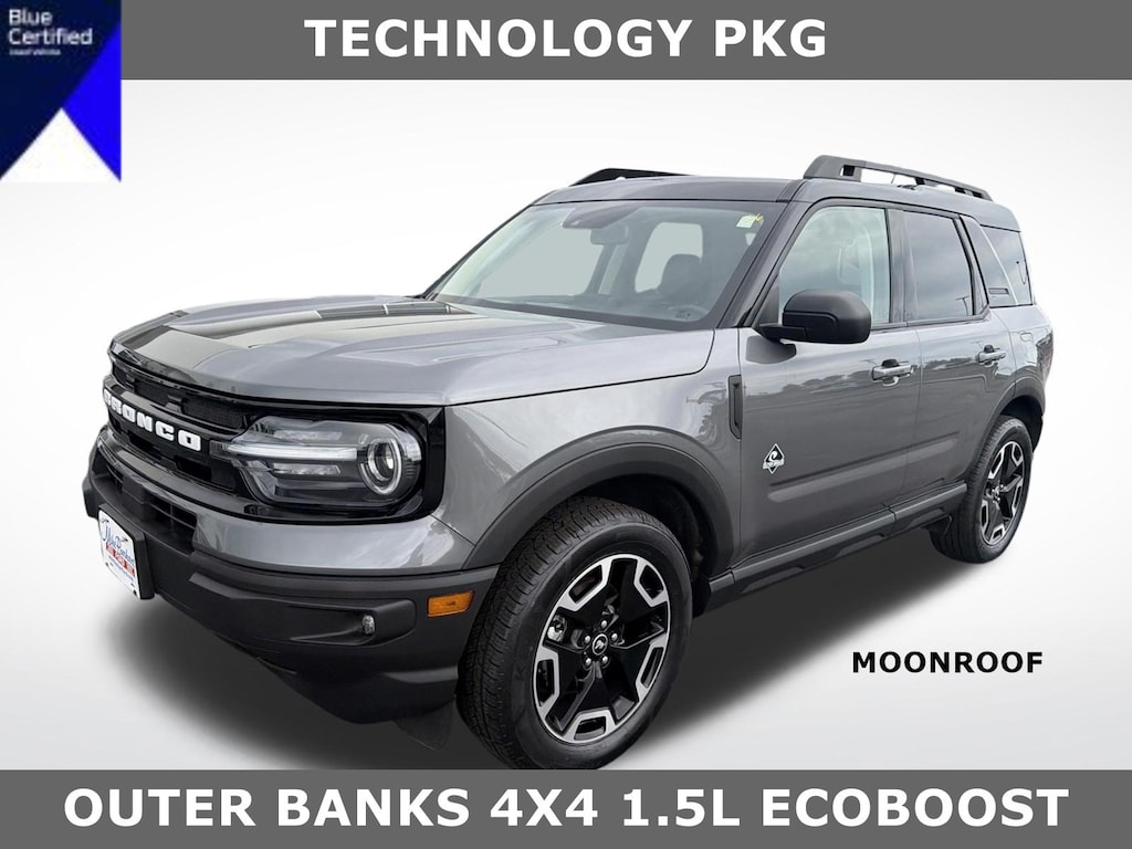 Certified 2023 Ford Bronco Sport Outer Banks Outer Banks 4x4