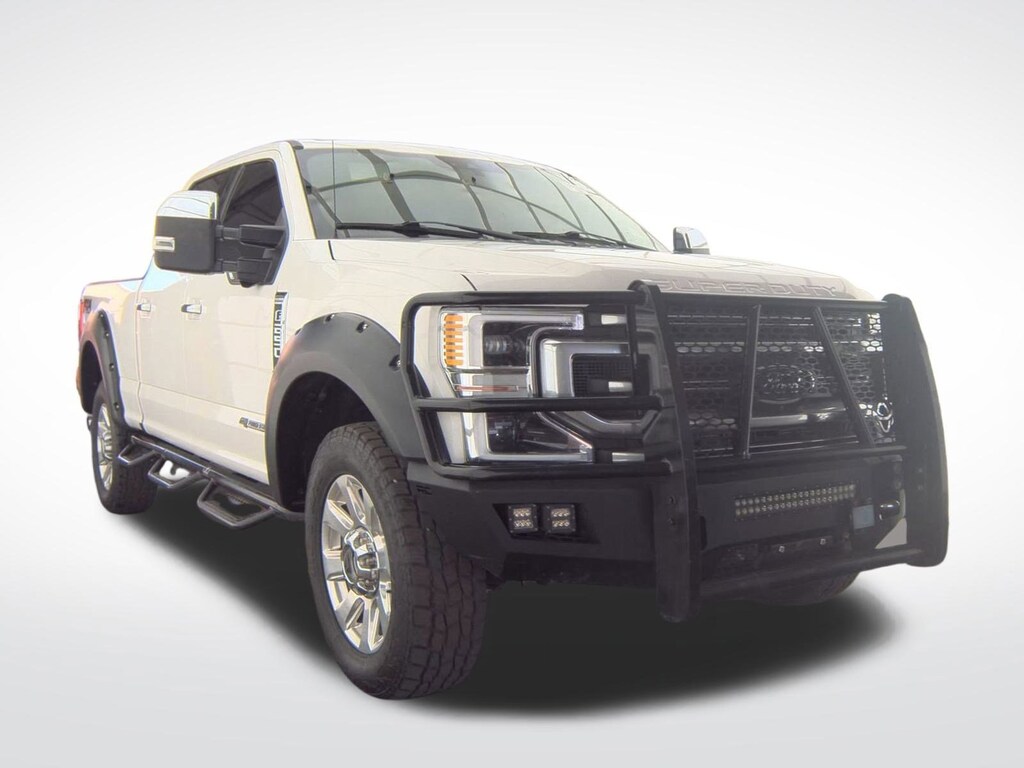 Certified 2021 Ford F-250 Platinum Platinum 4WD Crew Cab 6.75 Box