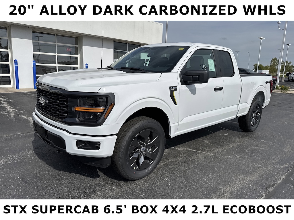 New 2025 Ford F-150 STX STX 4WD SuperCab 6.5 Box
