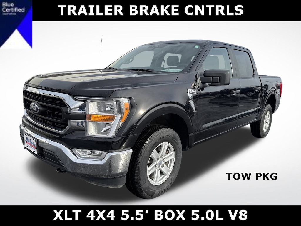 Certified 2022 Ford F-150 XLT XLT 4WD SuperCrew 5.5 Box