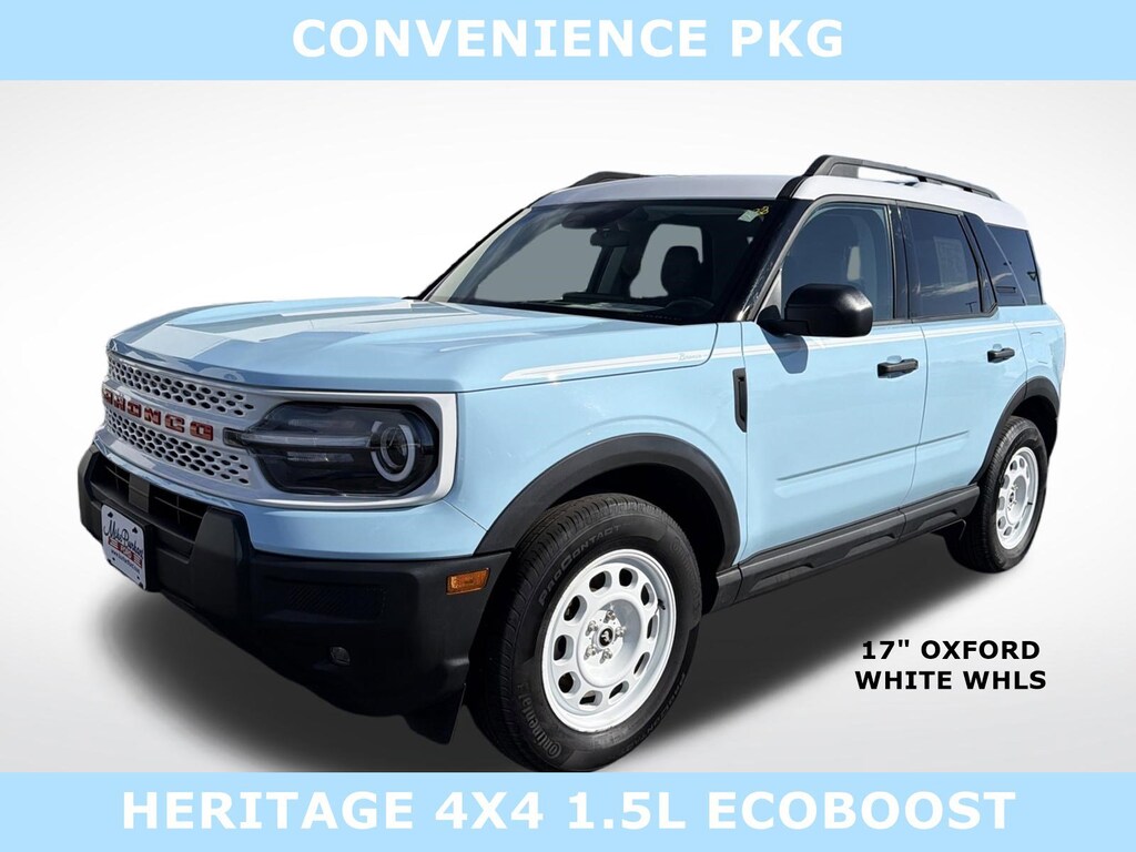 Certified 2025 Ford Bronco Sport Heritage Heritage 4x4