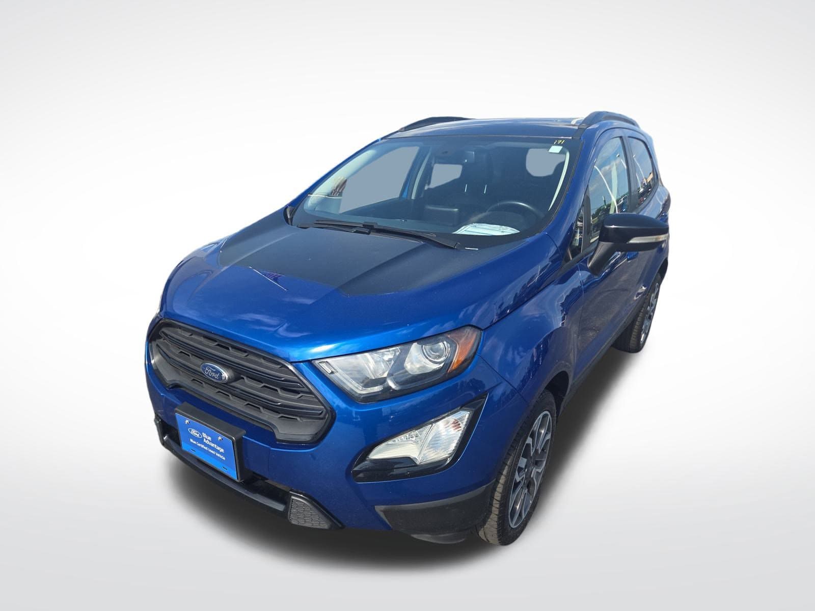 Certified 2020 Ford Ecosport SES with VIN MAJ6S3JL9LC317525 for sale in Plymouth, WI