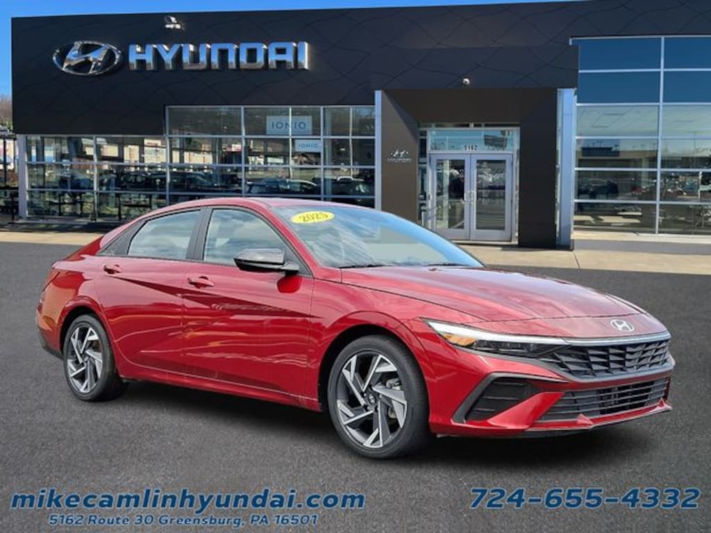 Certified 2025 Hyundai Elantra Hybrid SEL Sport Sedan