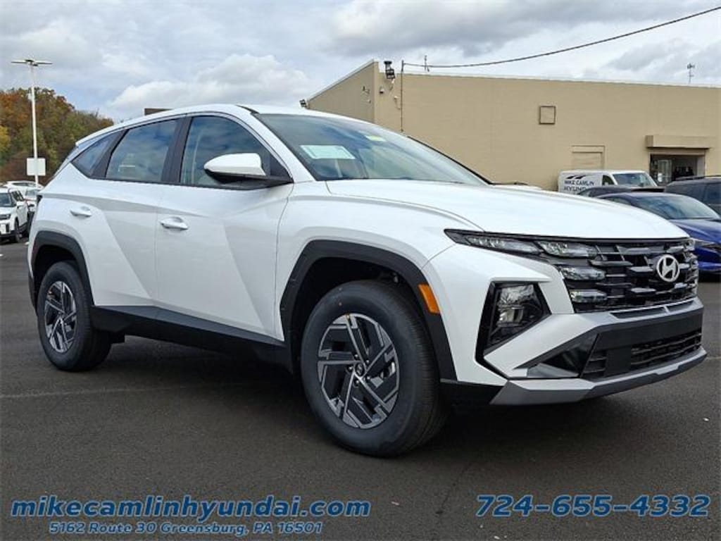 New 2026 Hyundai Tucson Hybrid Blue SUV