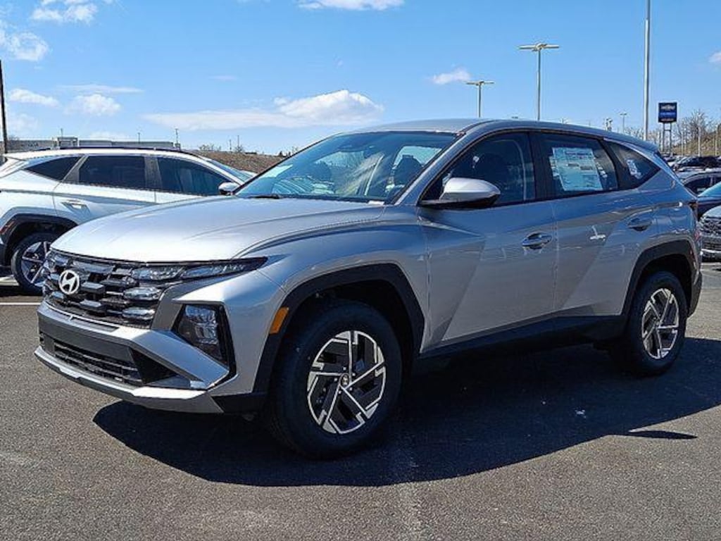 New 2026 Hyundai Tucson Hybrid Blue SUV