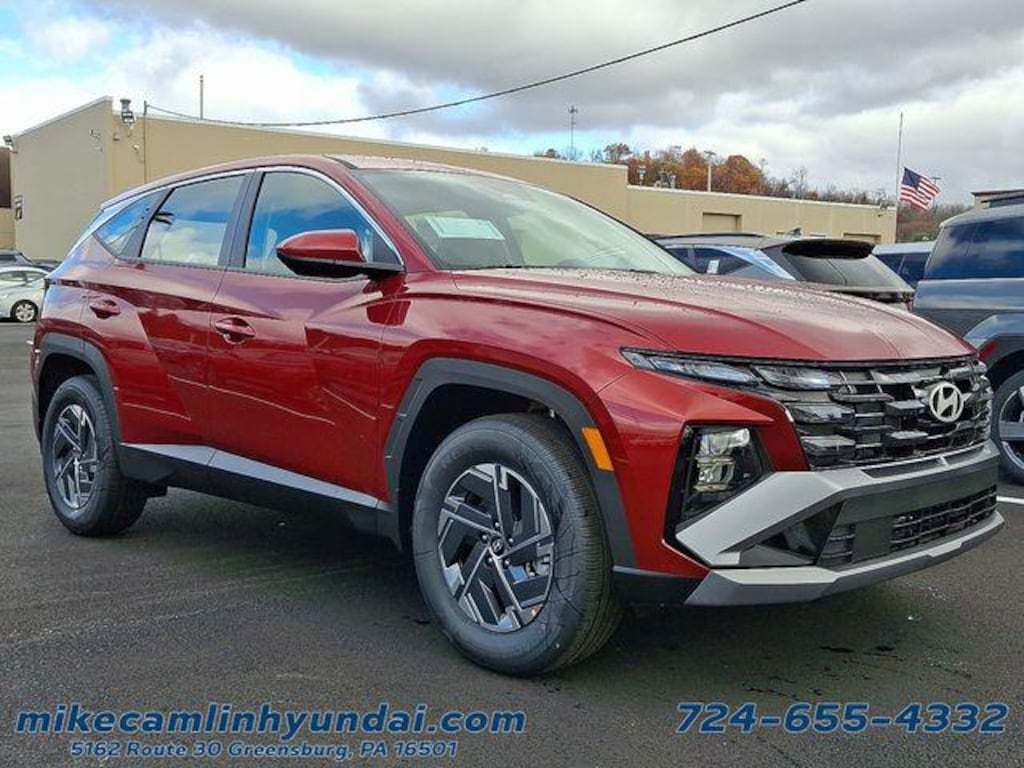 New 2026 Hyundai Tucson Hybrid Blue SUV