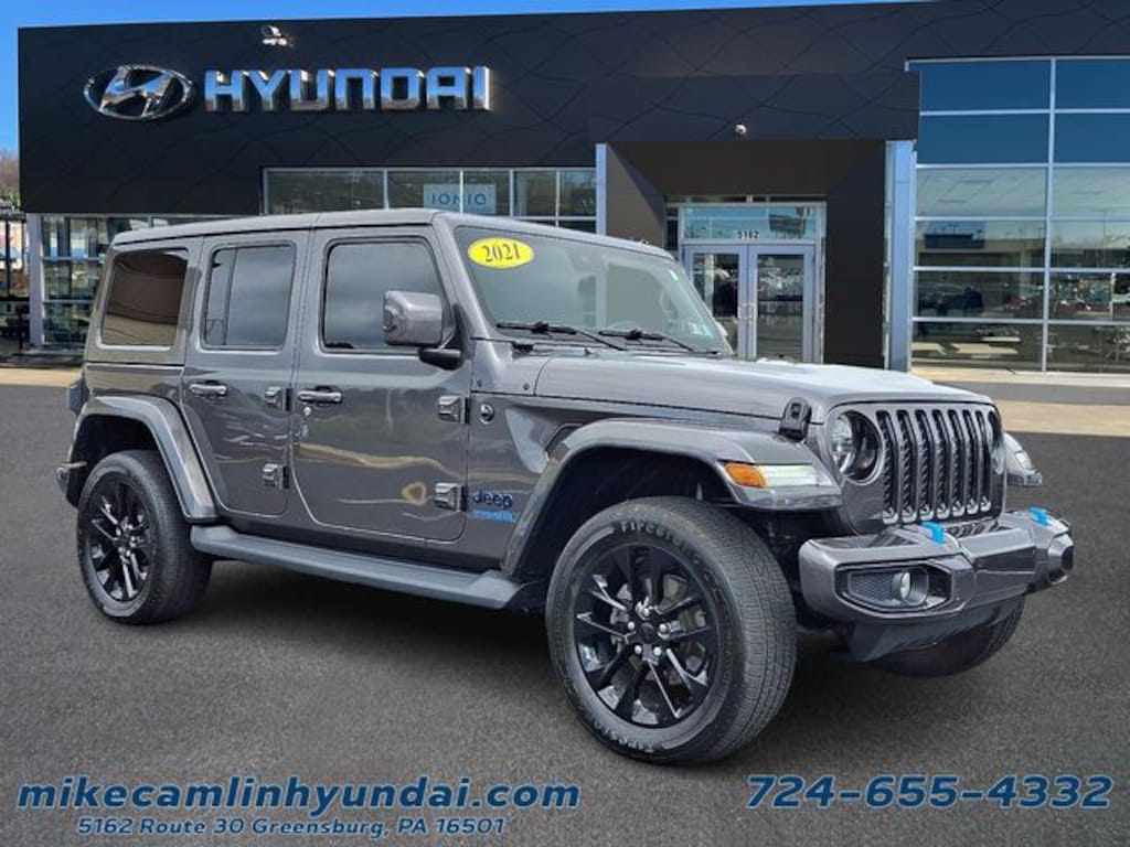 Used 2021 Jeep Wrangler 4xe Unlimited Sahara 4xe SUV