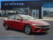Certified 2024 Hyundai Elantra Hybrid Blue Sedan