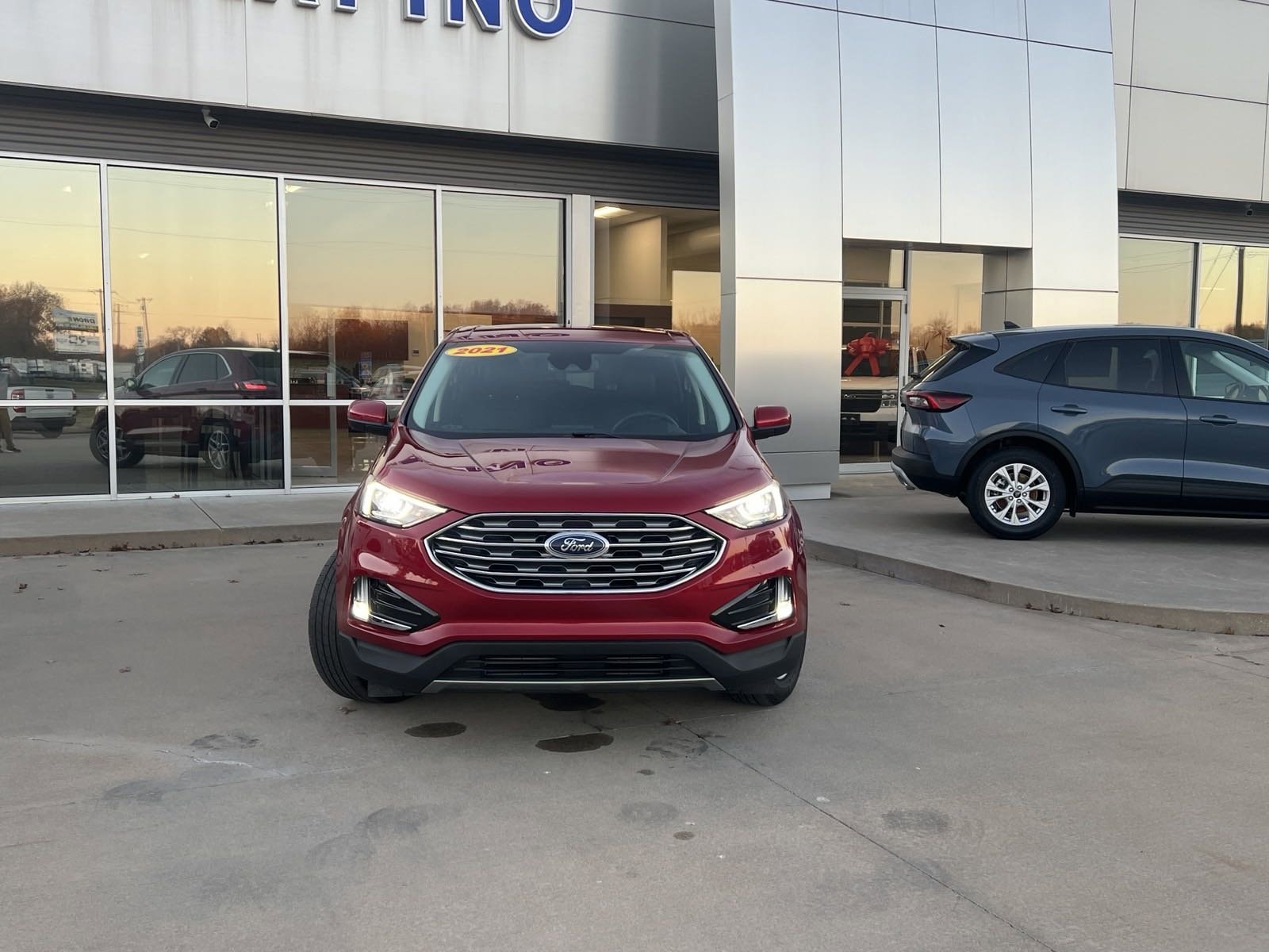 Used 2021 Ford Edge SEL with VIN 2FMPK4J92MBA32395 for sale in Columbus, KS