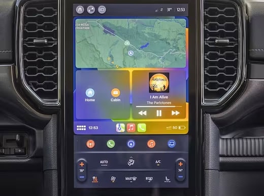 2025 Ford Ranger technology