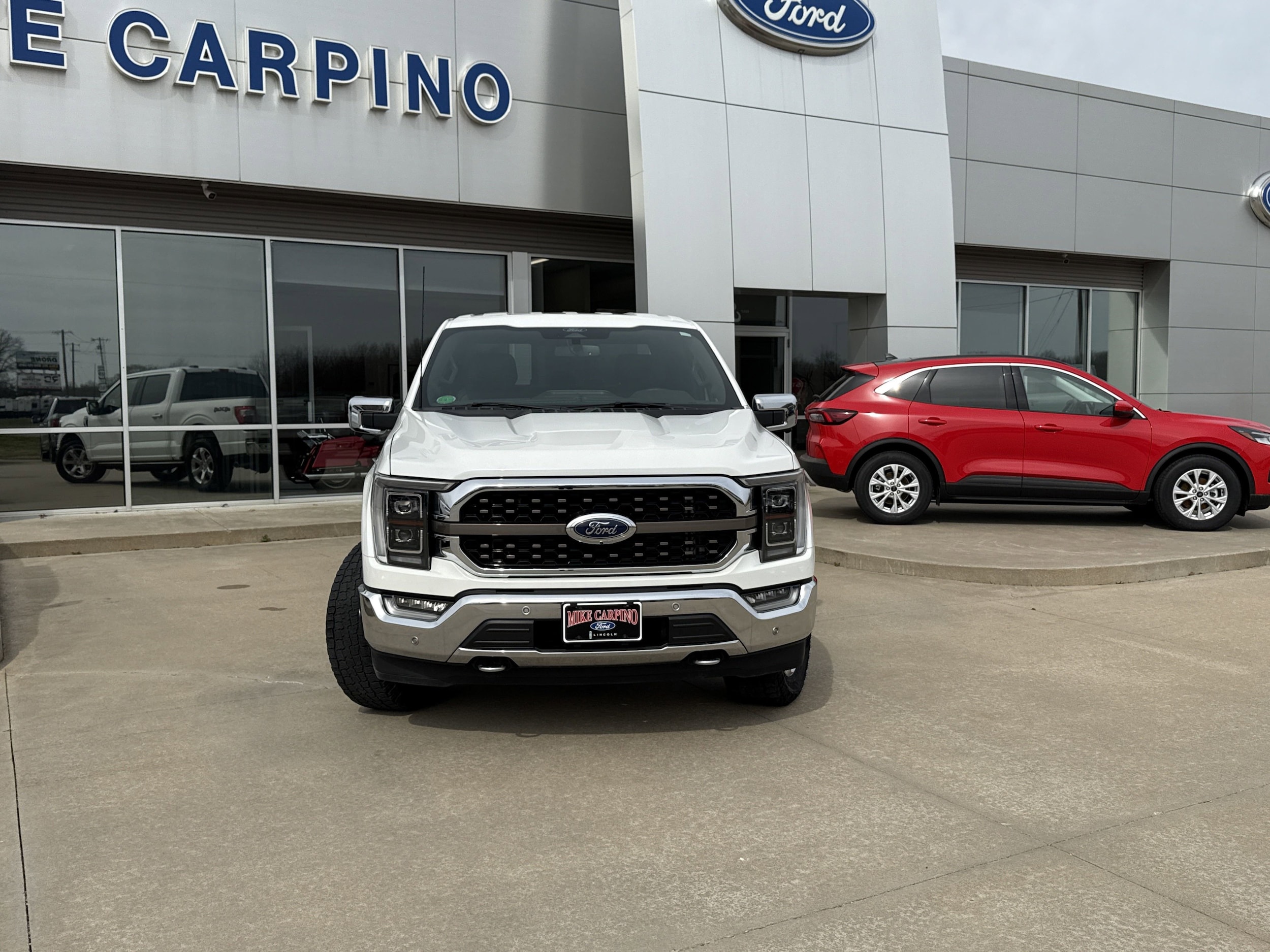 Used 2022 Ford F-150 King Ranch with VIN 1FTFW1E83NFB97361 for sale in Columbus, KS