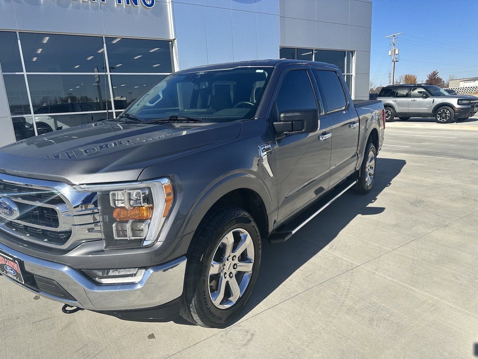 Used 2022 Ford F-150 XLT with VIN 1FTEW1EP9NFA13981 for sale in Parsons, KS