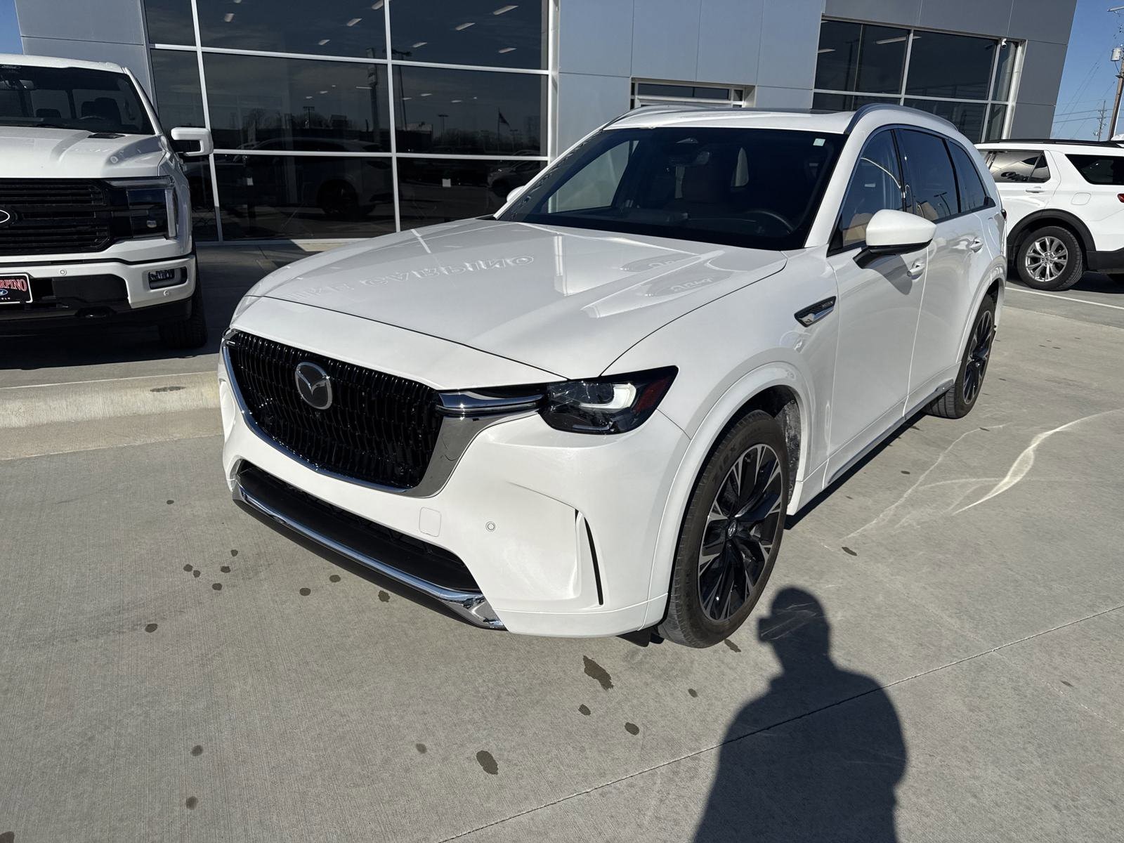 Used 2024 Mazda CX-90 Turbo S Premium Plus Package with VIN JM3KKEHC0R1147013 for sale in Parsons, KS