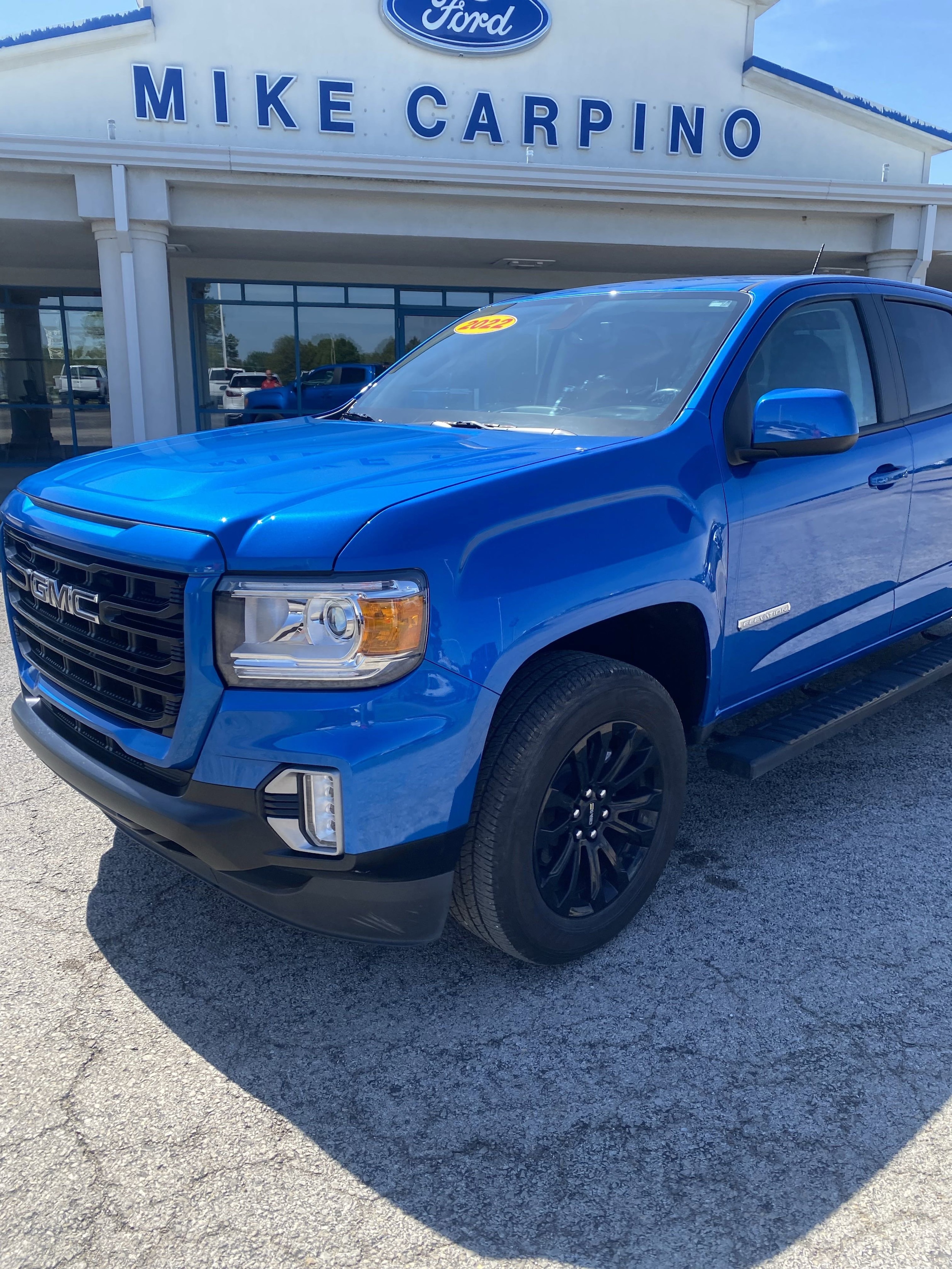 Used 2022 GMC Canyon Elevation with VIN 1GTG6CEN4N1319213 for sale in Pittsburg, KS