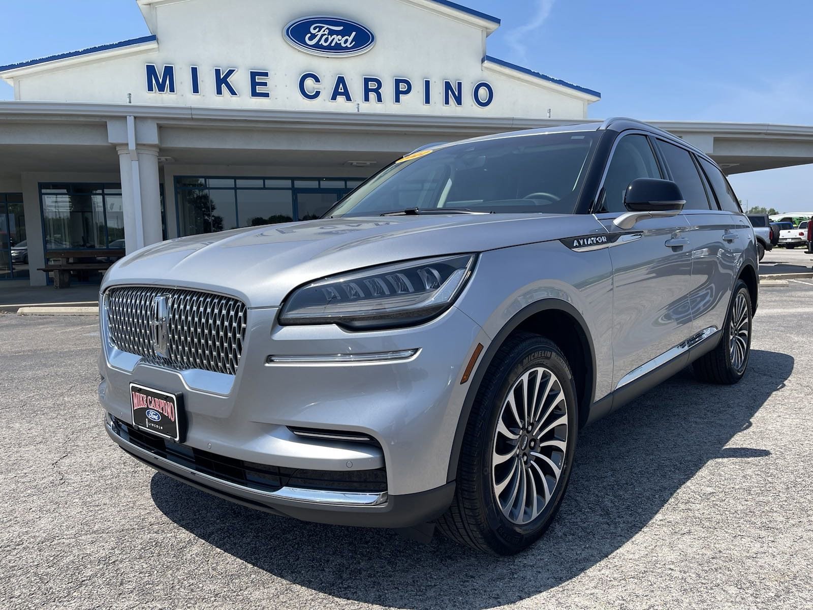 Used 2022 Lincoln Aviator Base with VIN 5LM5J6XC8NGL09213 for sale in Pittsburg, KS