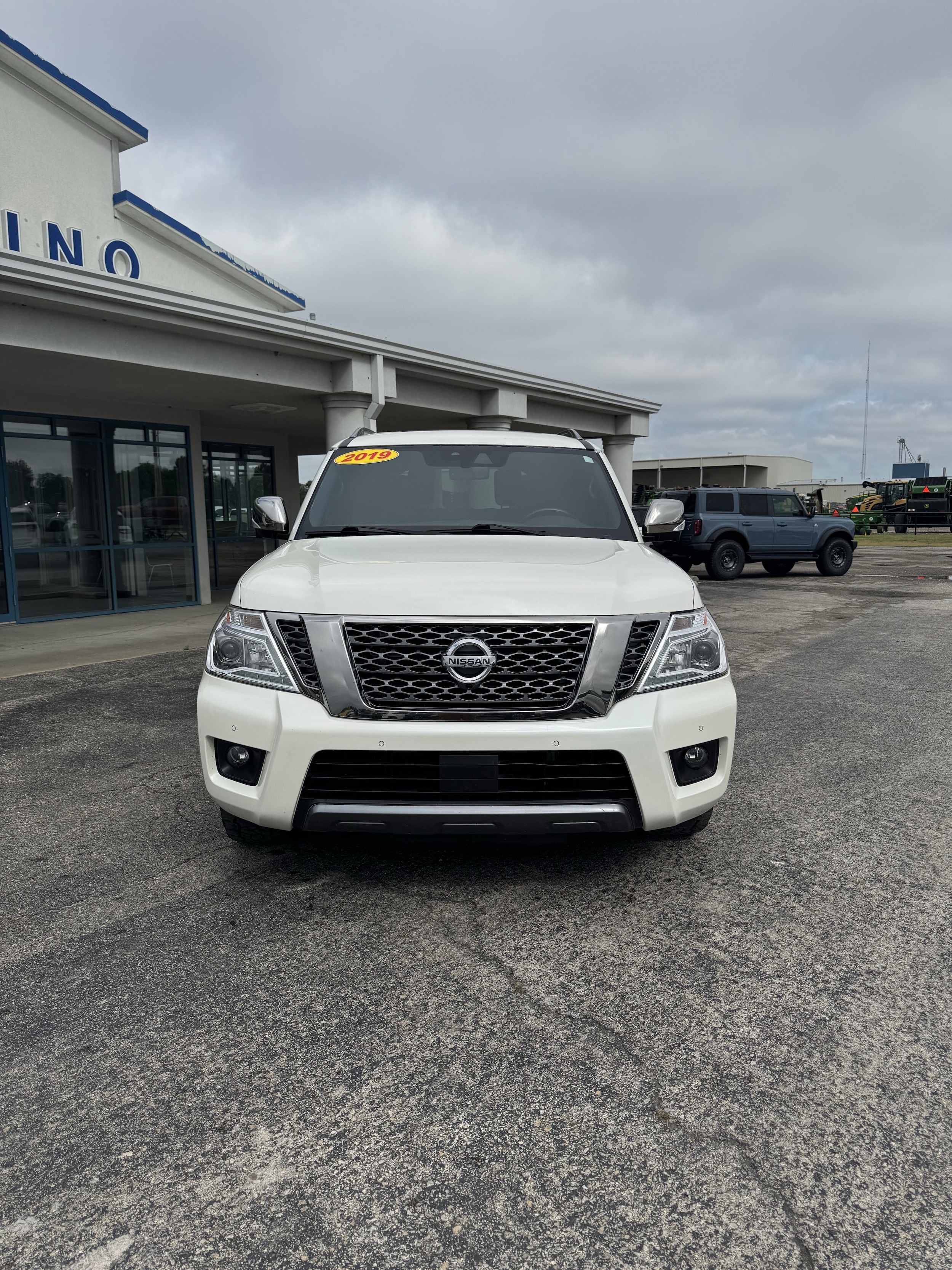 Used 2019 Nissan Armada Platinum with VIN JN8AY2NE2K9755179 for sale in Parsons, KS