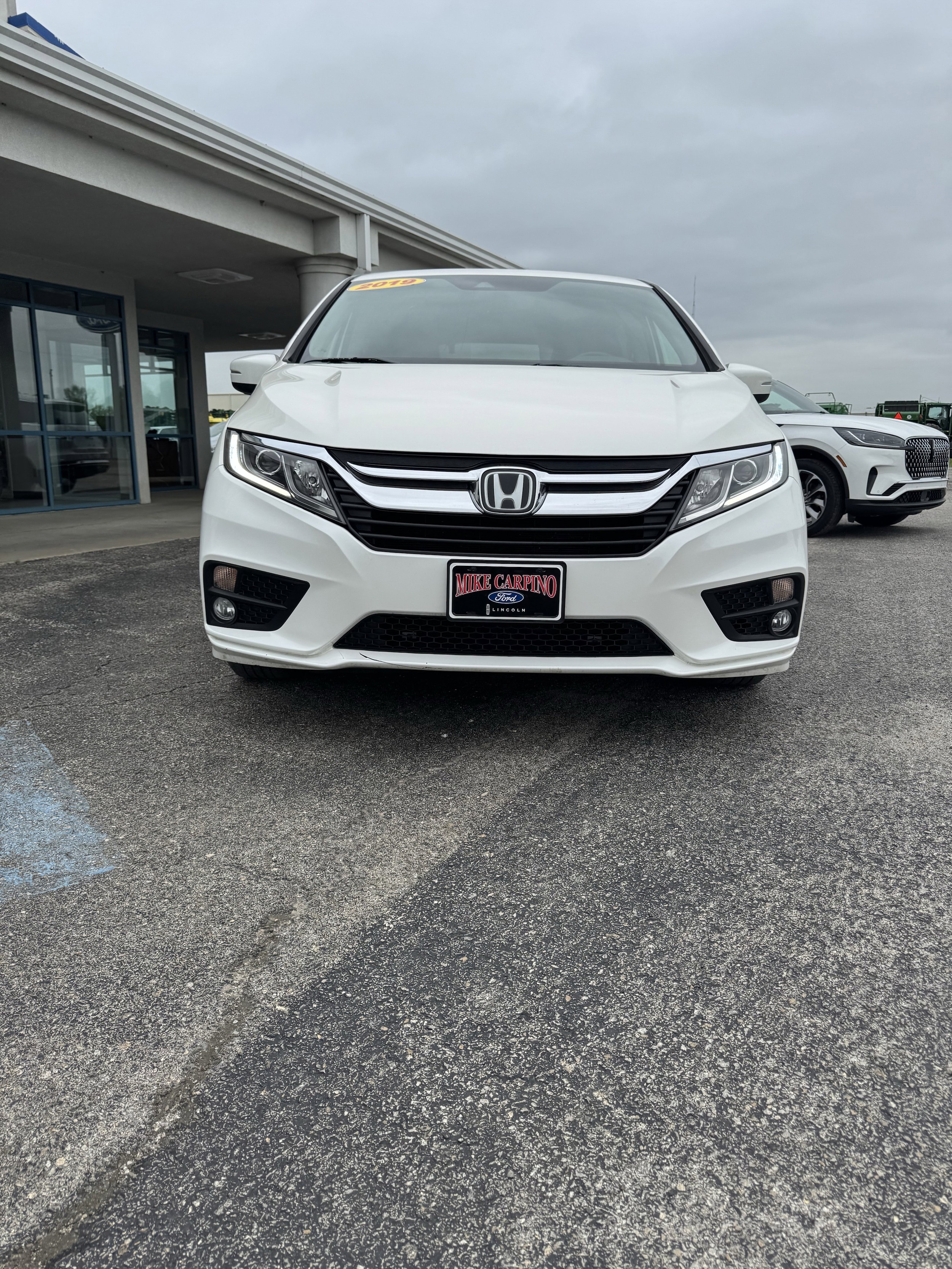 Used 2019 Honda Odyssey EX-L with VIN 5FNRL6H79KB086769 for sale in Pittsburg, KS