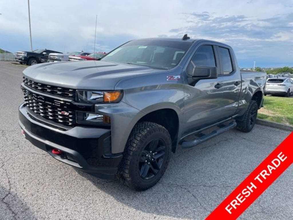Used 2019 Chevrolet Silverado 1500 Silverado Custom Trail Boss Truck Double Cab