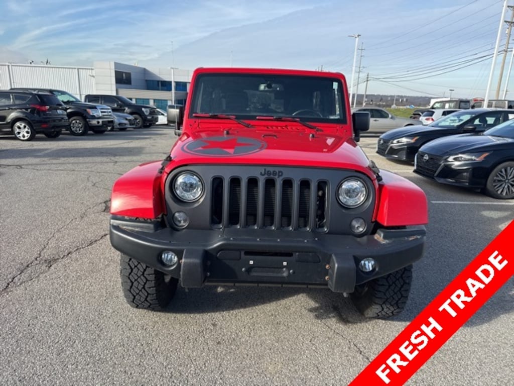 Used 2018 Jeep Wrangler JK Unlimited Sport 4x4 SUV