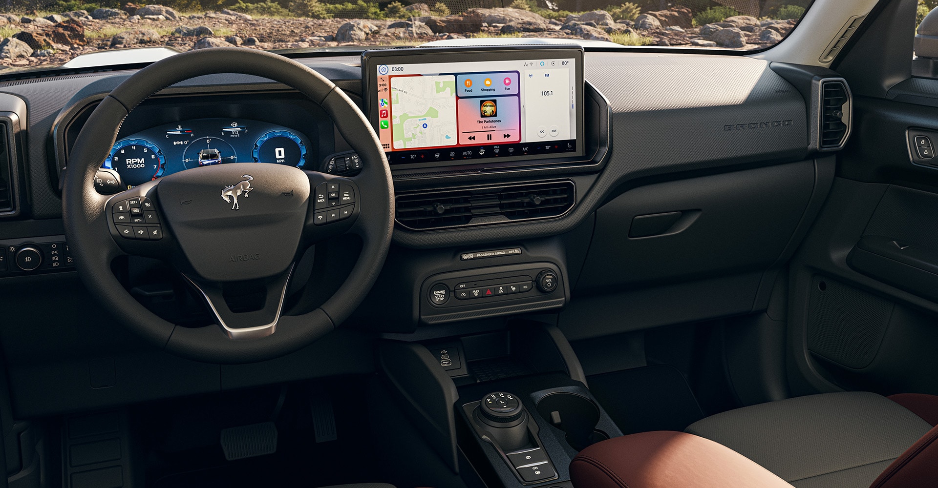 2025 Ford Bronco Sport Interior