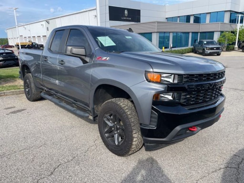 Used 2019 Chevrolet Silverado 1500 Silverado Custom Trail Boss Truck Double Cab