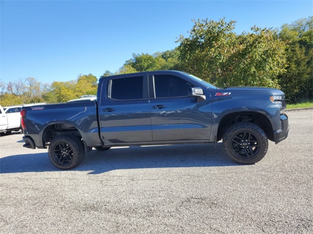 Used 2021 Chevrolet Silverado 1500 LT Trail Boss Truck Crew Cab