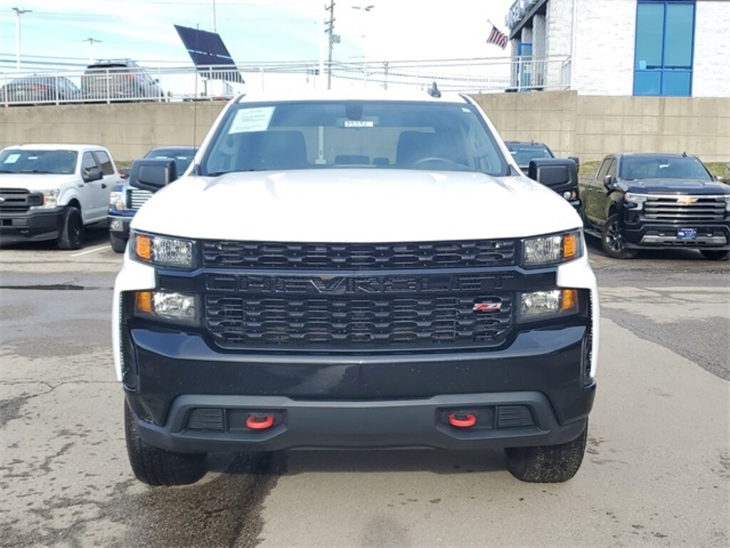 Used 2021 Chevrolet Silverado 1500 Custom Trail Boss Truck Crew Cab