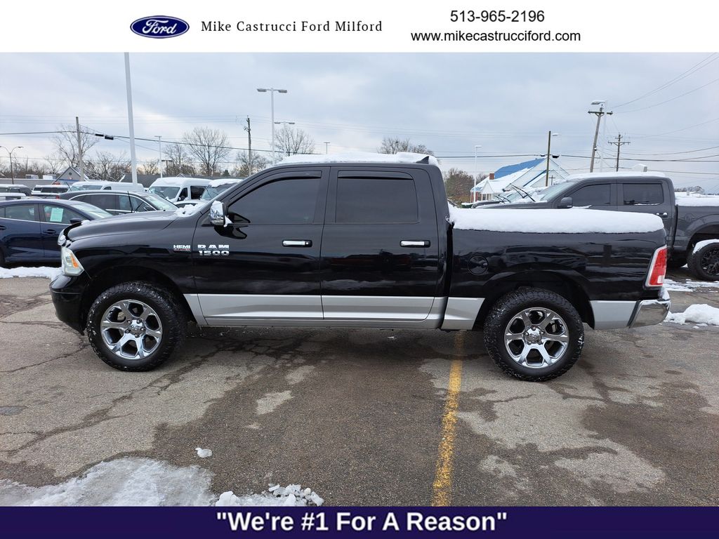 Used 2014 RAM Ram 1500 Pickup Laramie with VIN 1C6RR7NT9ES419573 for sale in Milford, OH