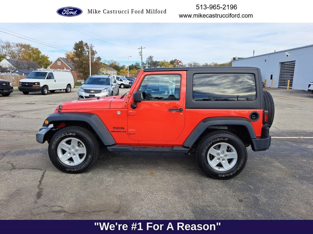 Used 2015 Jeep Wrangler Sport 4x4 SUV