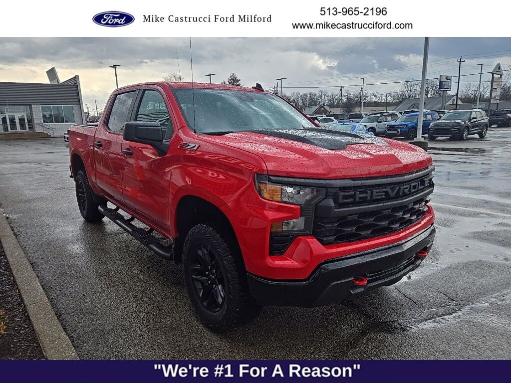 Used 2025 Chevrolet Silverado 1500 Custom Trail Boss Truck Crew Cab