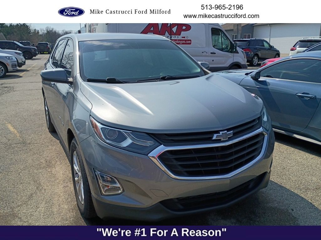 Used 2018 Chevrolet Equinox LT with VIN 3GNAXJEV5JL126229 for sale in Milford, OH