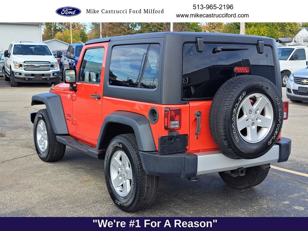 Used 2015 Jeep Wrangler Sport 4x4 SUV