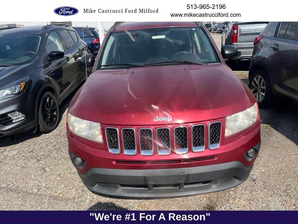 Used 2011 Jeep Compass Base with VIN 1J4NF1FB9BD135650 for sale in Milford, OH
