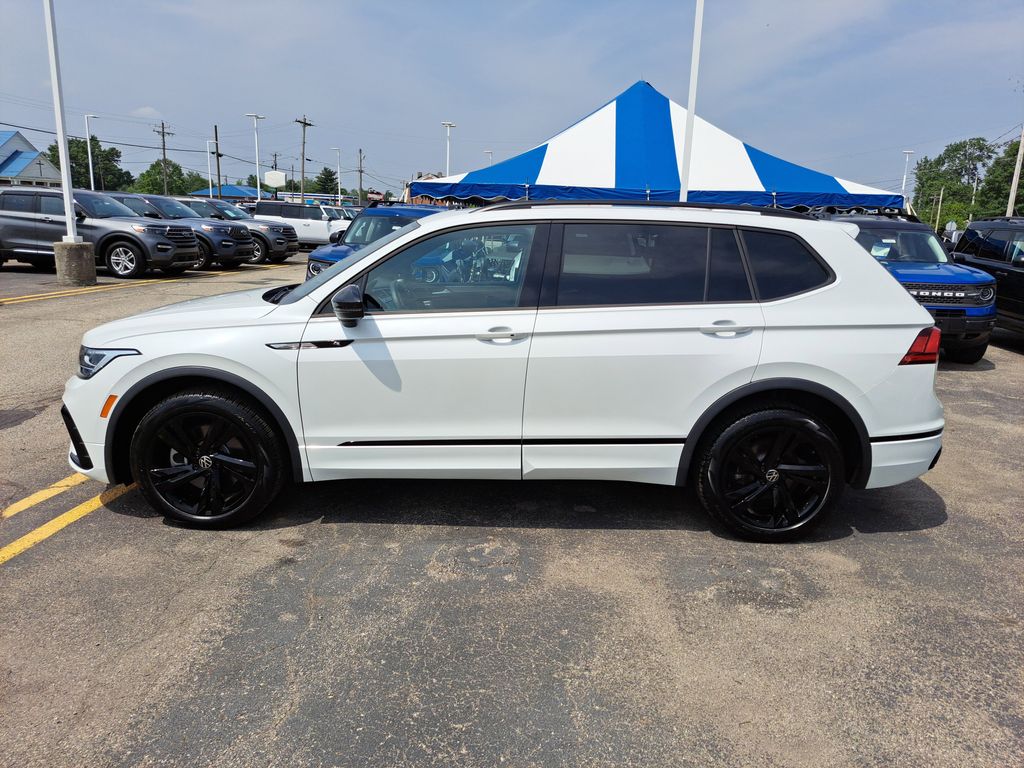 Certified 2023 Volkswagen Tiguan SE R-LINE BLACK with VIN 3VVCB7AX7PM124738 for sale in Milford, OH