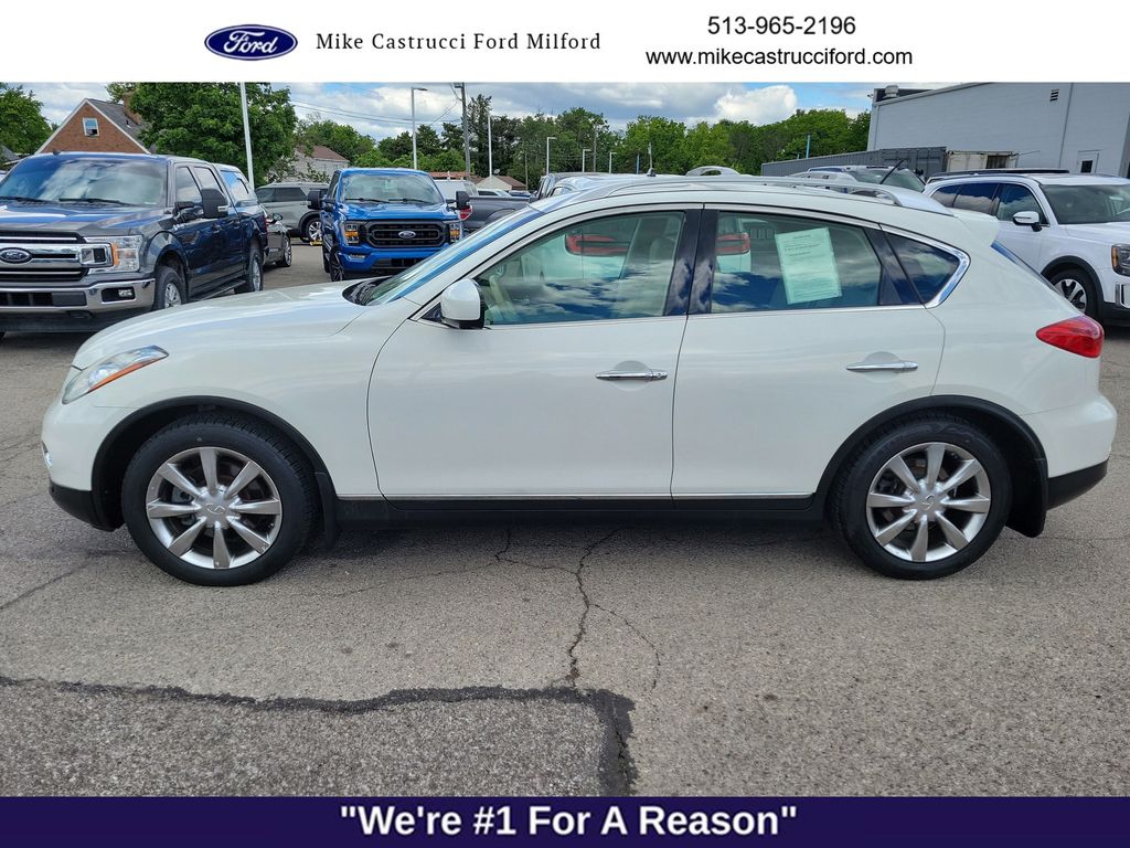 Used 2011 INFINITI EX 35 Journey with VIN JN1AJ0HRXBM854495 for sale in Milford, OH