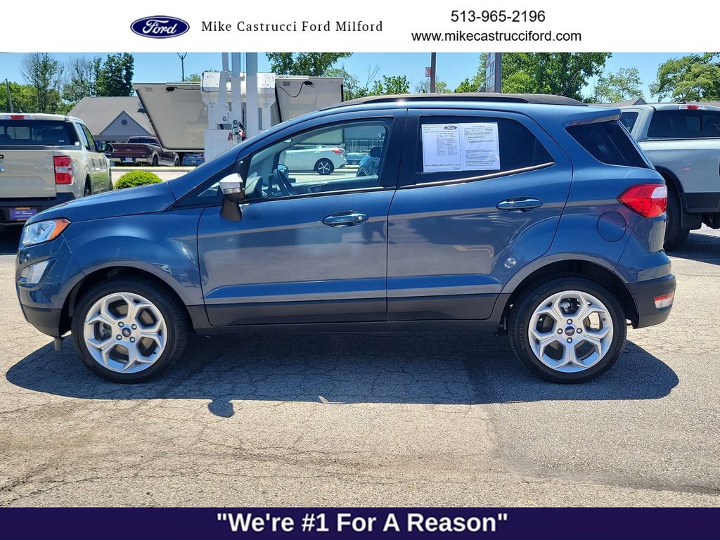 Used 2021 Ford EcoSport SE with VIN MAJ3S2GE6MC438553 for sale in Milford, OH