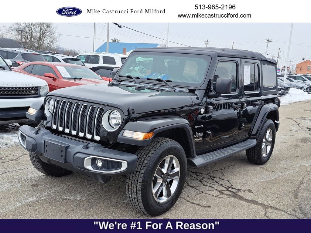 Used 2019 Jeep Wrangler Unlimited Sahara 4x4 SUV