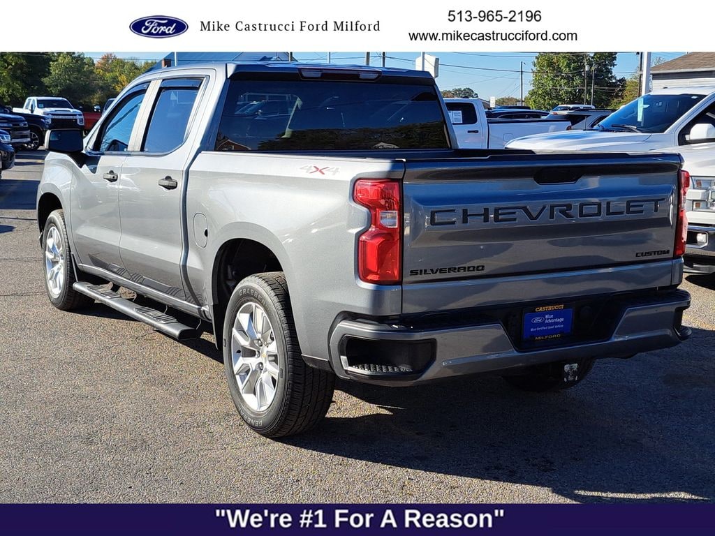 Used 2021 Chevrolet Silverado 1500 Custom Truck Crew Cab