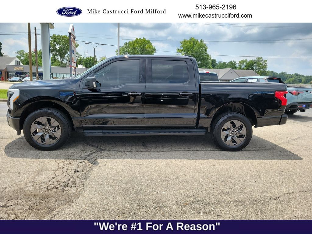Certified 2024 Ford F-150 Lightning Flash with VIN 1FT6W3L76RWG28593 for sale in Milford, OH
